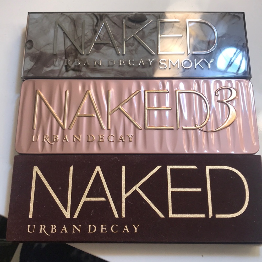 3 Naked palettes